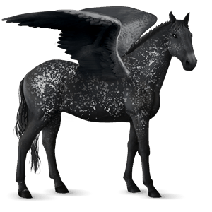 Верховой Пегас Лошадь лузитанской породы Огненно-гнедой