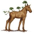 Особая лошадь Иггдрасиль