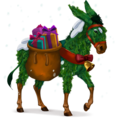 Божественная лошадь feliz navidad