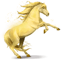 Радужная лошадь shiny yellow