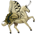 Верховая лошадь Пегий вишнёво-гнедой оверо