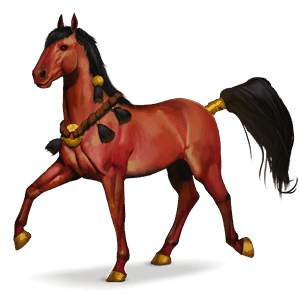 Китайская лошадь Шиту