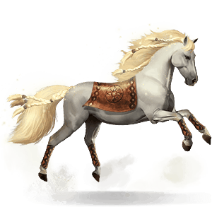 Мифологическая лошадь Гуллфакси