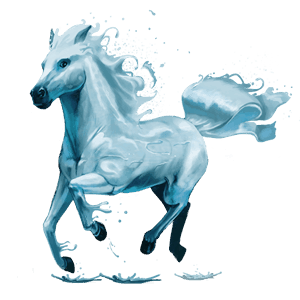Верховая лошадь Стихия воды