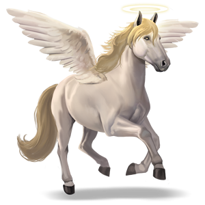 Верховая лошадь Демонический ангел