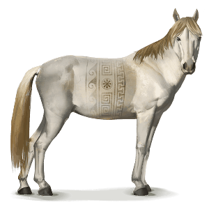 Дикая лошадь Пони Аинос