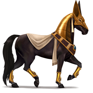 Божественная лошадь Анубис
