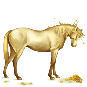 Верховой Пегас Лошадь лузитанской породы Вороная