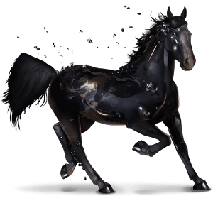 Драгоценная лошадь Оникс