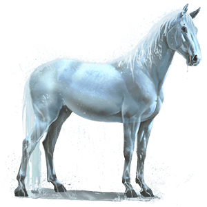 Лошадь воды Дождинка