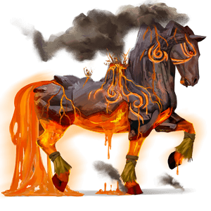 Божественная лошадь Руаумоко