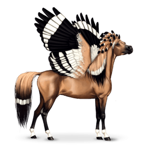Кочевая лошадь-птица Удода