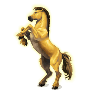 Мифологическая лошадь Ксанф