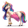 Кочевая лошадь Единорог-пегас