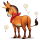 Кочевая лошадь Единорог-осел