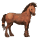 Цивилизованная кочевая лошадь  Люси